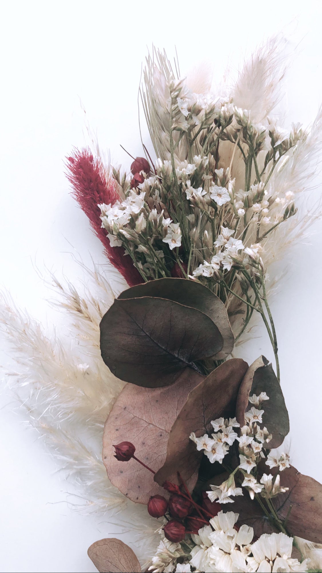 Couronne de fleurs séchées- Noa