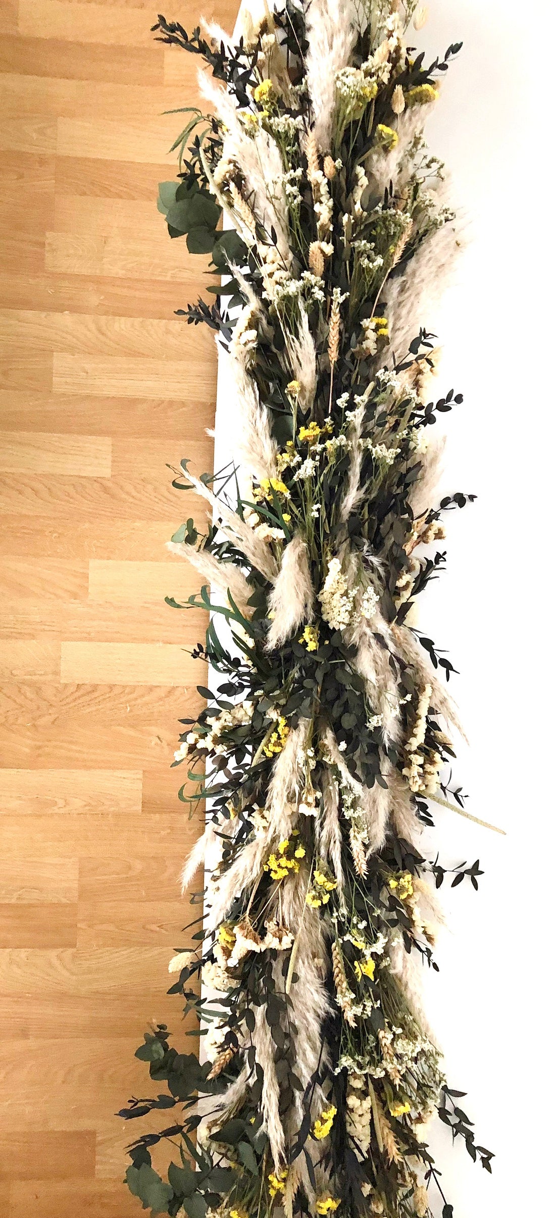 Déco - Guirlande Florale Jaune