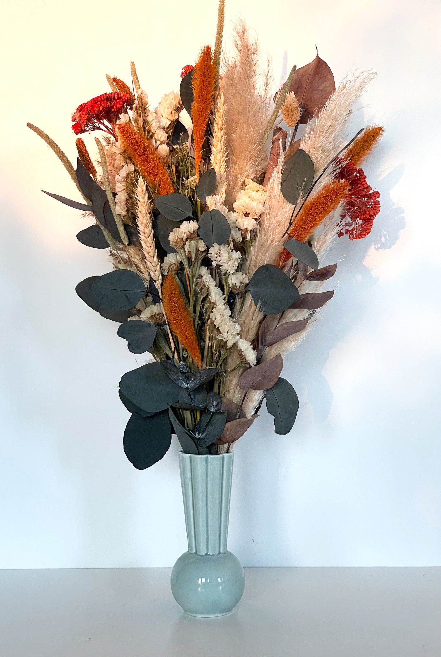 Bouquet de fleurs séchées