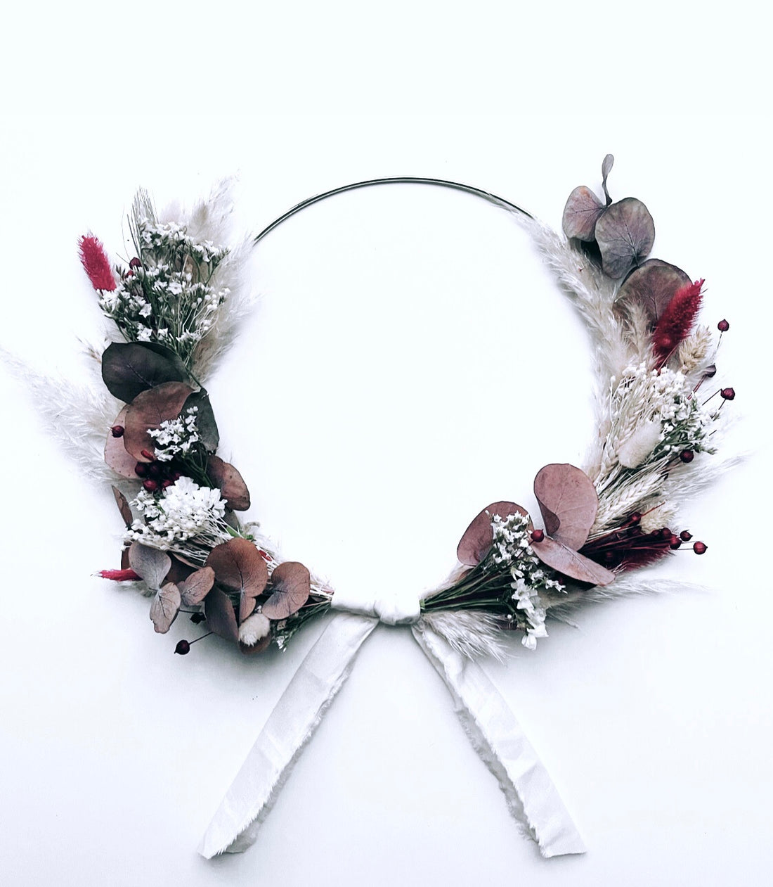 Couronne de fleurs séchées- Noa