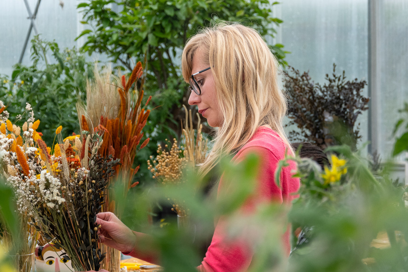 Atelier composition florale